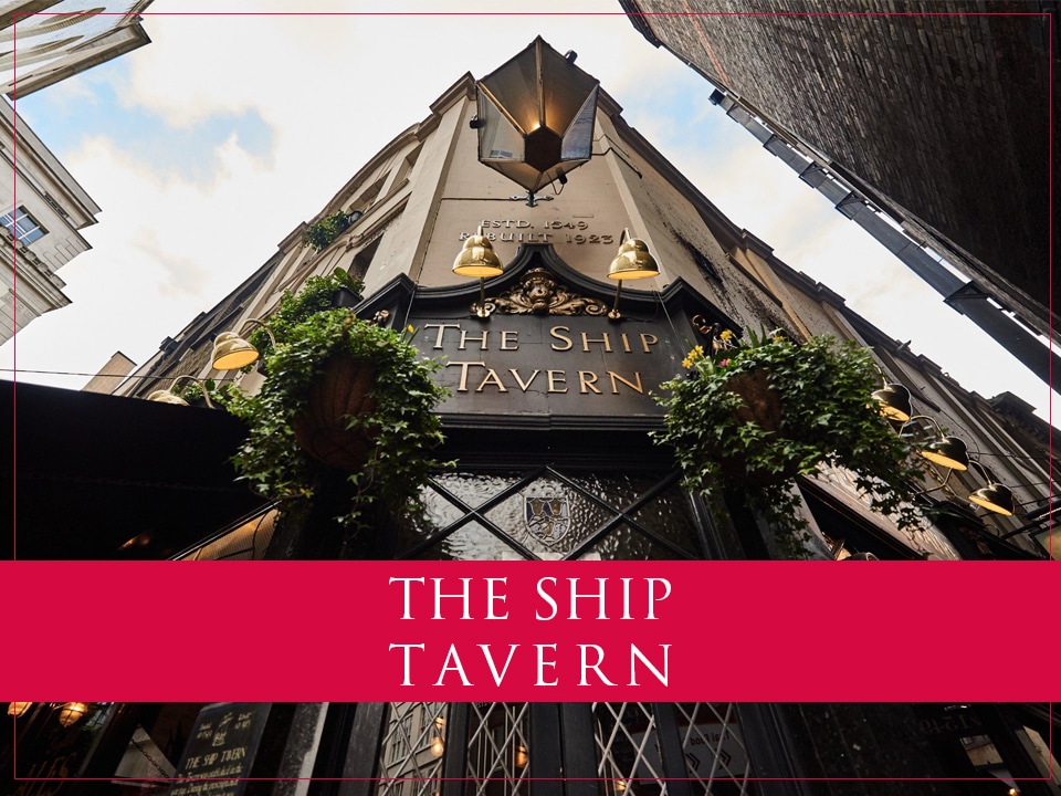 The Ship Tavern Pub in London