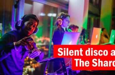 London Silent Disco Shard – Rock your world without Music