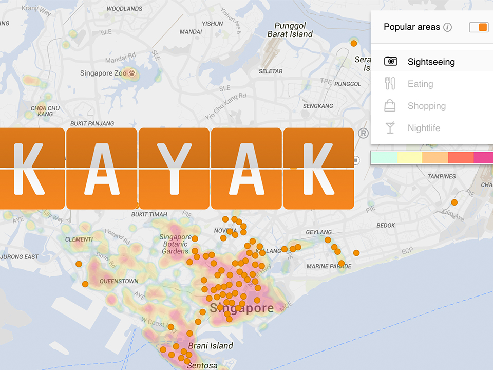 Kayak A more traditional search engine 